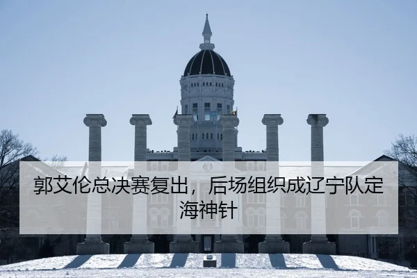 郭艾伦总决赛复出，后场组织成辽宁队定海神针